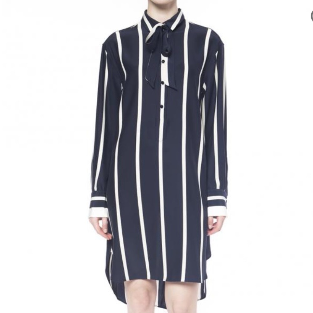 Rag & Bone Silk Stripes Dress